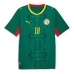 Camiseta Senegal Ismaila Sarr #18 Segunda Equipación Replica Mundial 2026 mangas cortas